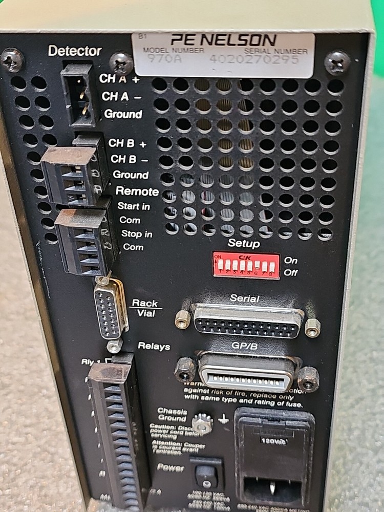 Perkin Elmer PE Nelson 900 series Interface Lab Research - Model 970A
