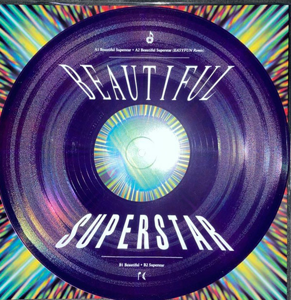 A. G. Cook Beautiful Superstar Colored 12" Vinyl Single (Condition: M-)
