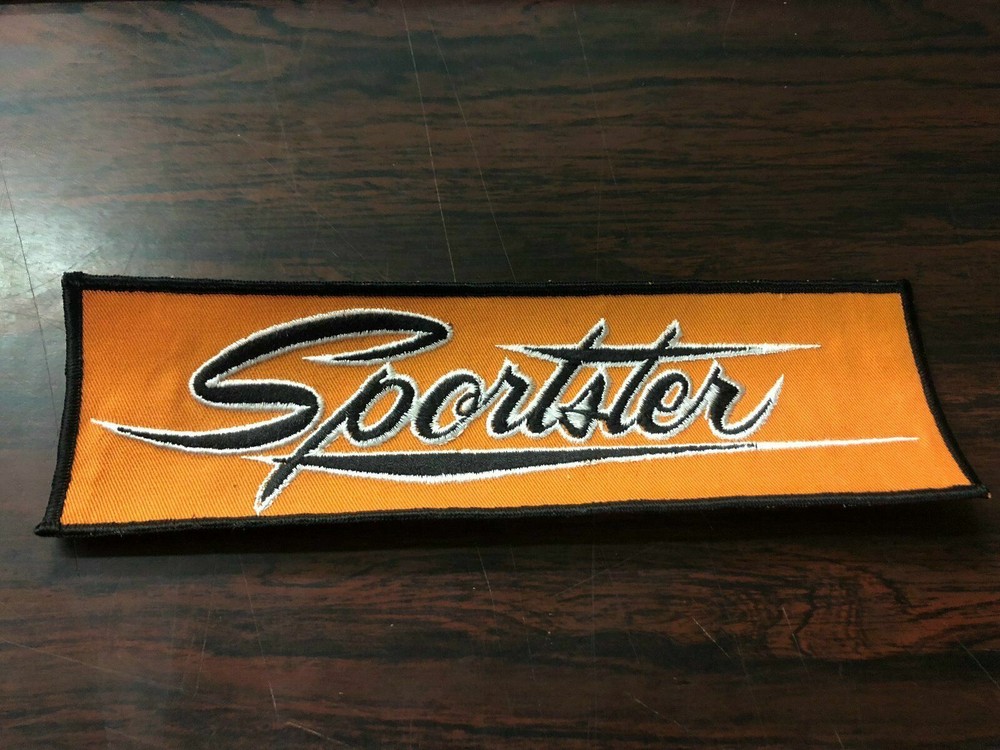 New OEM Harley-Davidson 1970s Ironhead Sportster Stitched Motorcycle Biker Patch