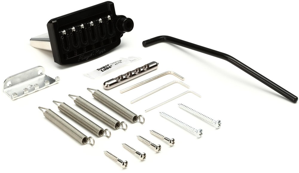 Floyd Rose RT200N Rail Tail Narrow Tremolo System - Black (3-pack) Bundle