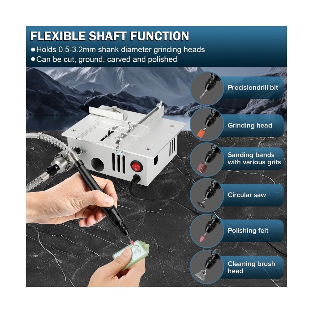 Mini table Saw,mini Table Saws for Crafts, Mini Multi Functional Table Saw, D...