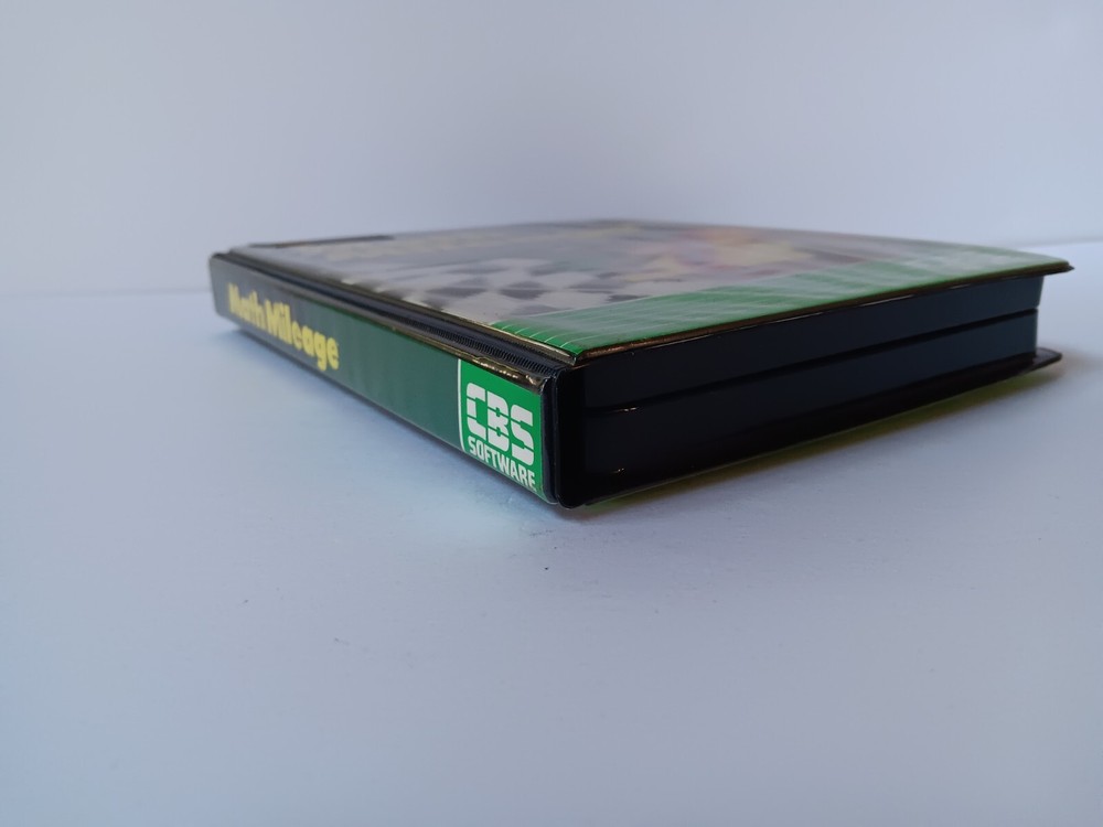 Commodore 64 Math Mileage Computer Game Tested/Works CBS Software
