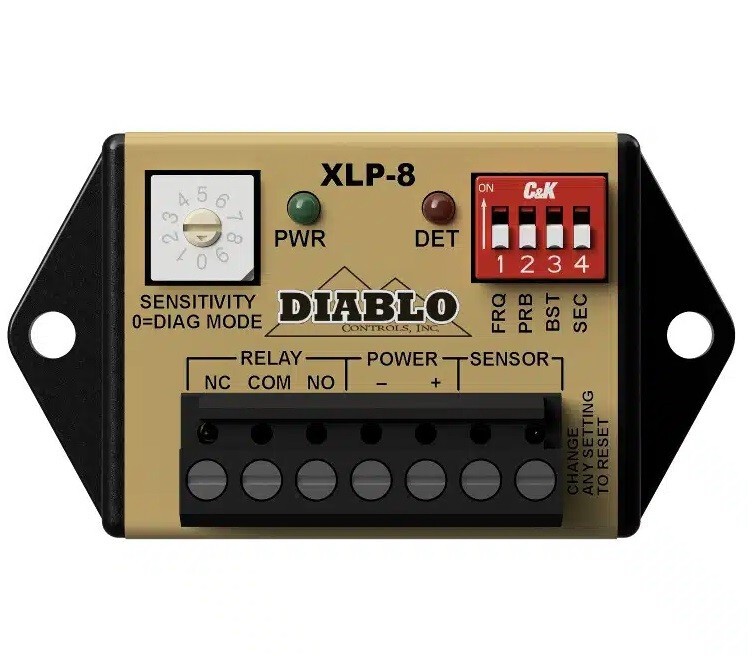 Diablo Controls XLP-8 Extreme Low Power Vehicle Detection - DETECTOR ONLY