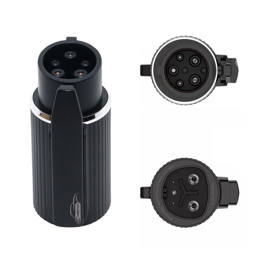 Tesla to J1772 Charging Adapter for EVs 60A 240V AC Maximum