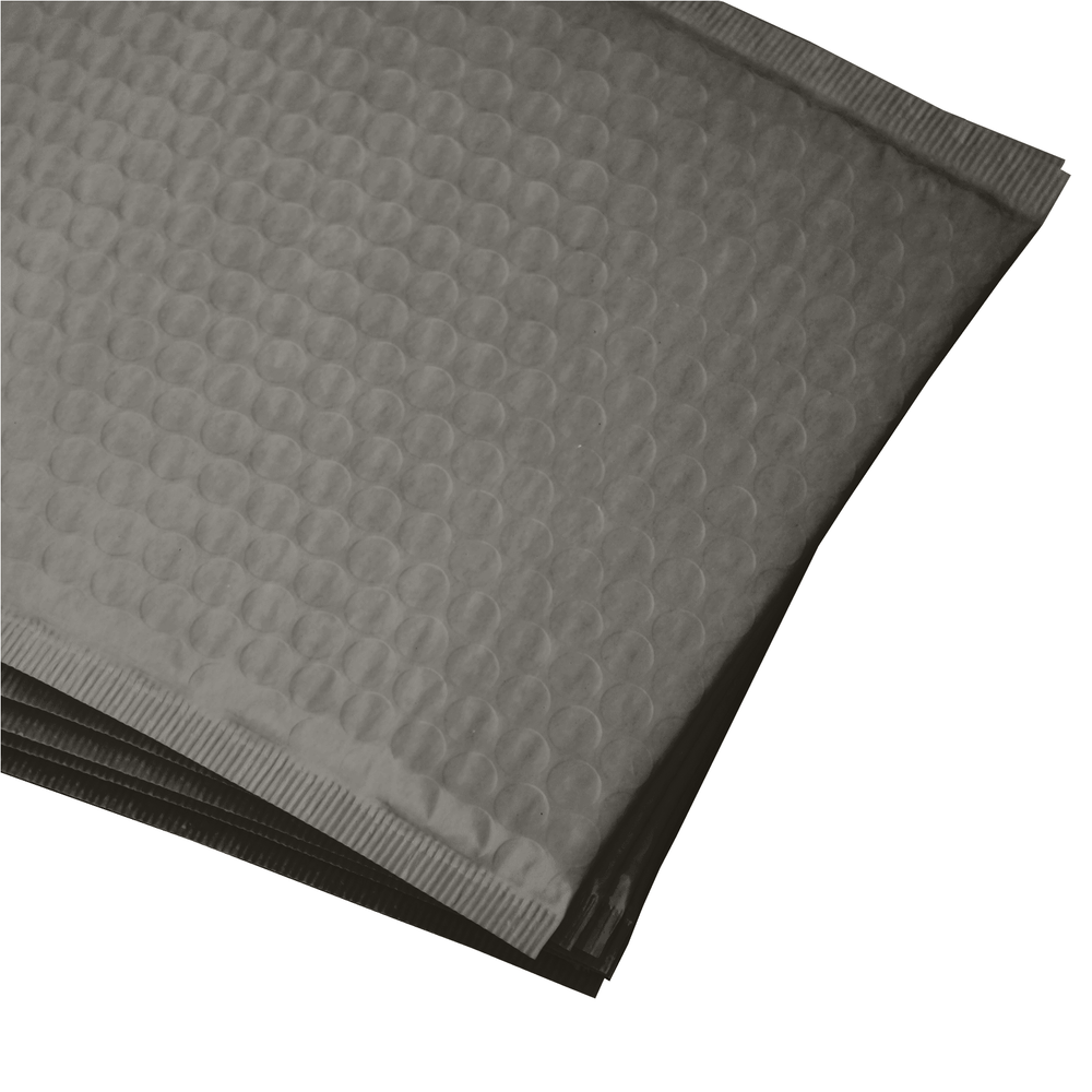 AirnDefense 200 #5 10.5X16" Black Poly Bubble Mailers Shipping Padded Envelope