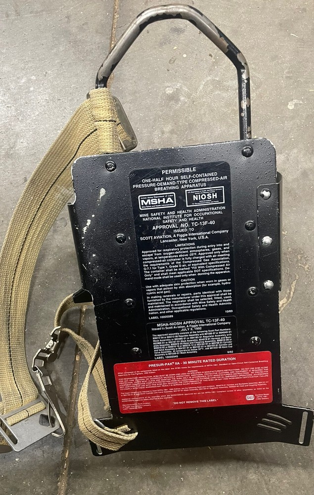 Scott Air-Pak BACKPACK TANK HOLDER