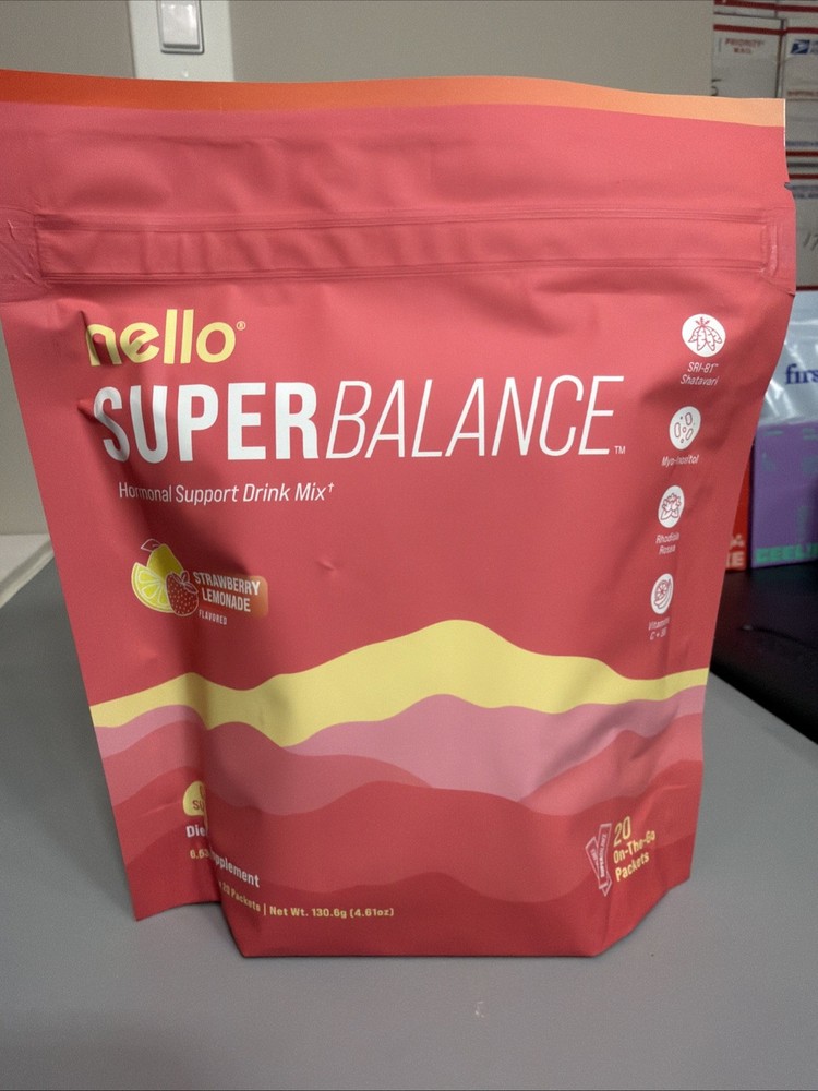 Nello Super Balance Hormonal Support Drink Mix - 20ct
