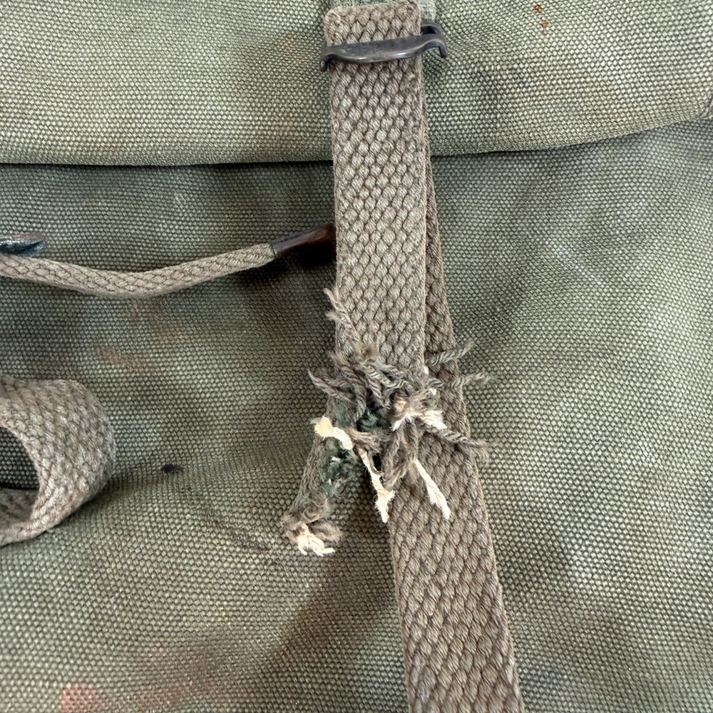 WWII USMC M1941 Haversack Upper Pack Canvas Field Gear Original
