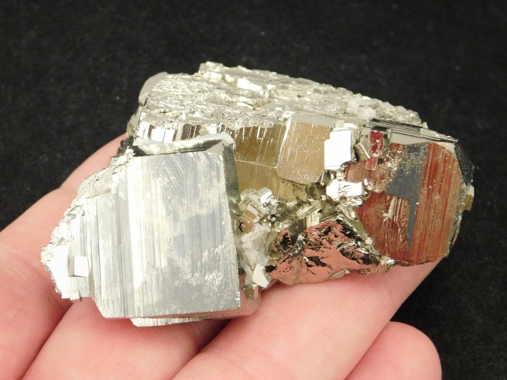 Nice and 100% Natural PYRITE CUBE Cluster From Peru 166gr
