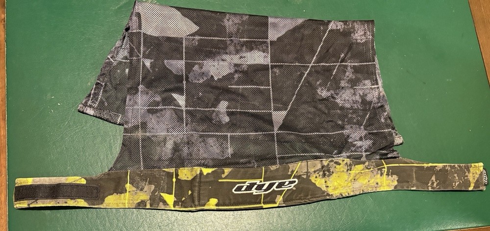 Dye Paintball Performance Headwrap Head Wrap - UL Black / Grey Green