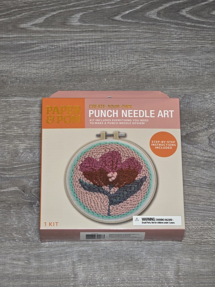Create Your Own  Punch Needle art