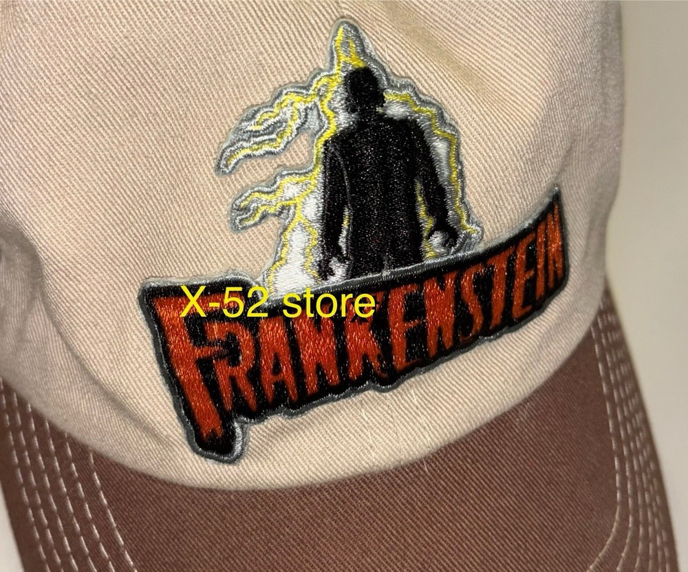 Frankenstein Universal Monsters baseball hat cap Universal City Studios brown