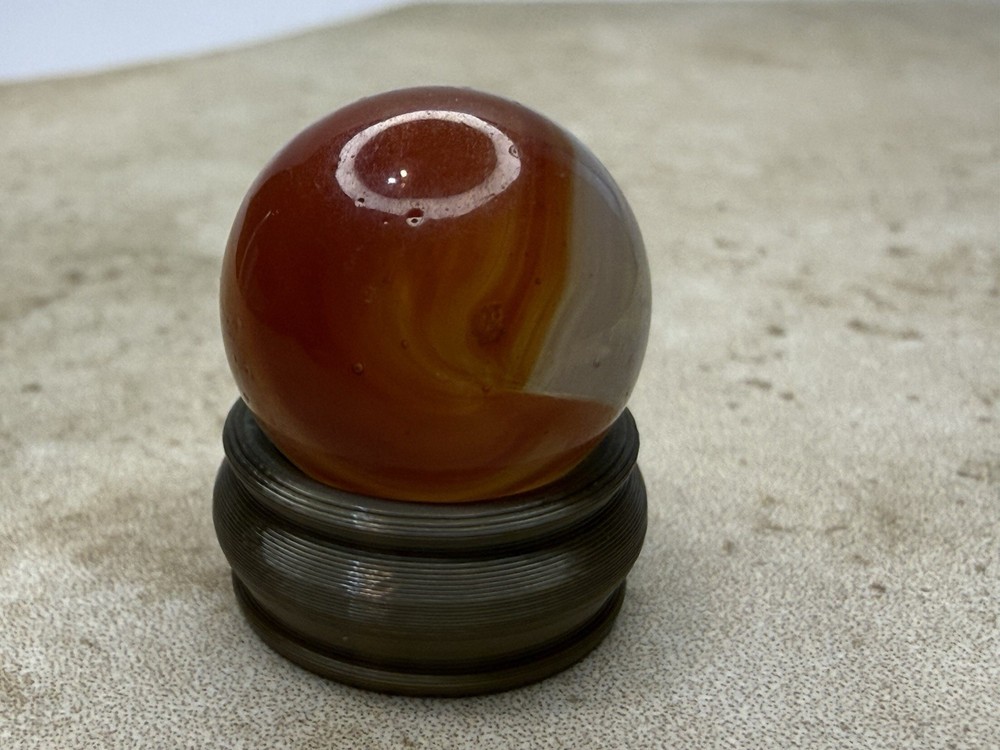 Glass Marble With Display Included lot #8342