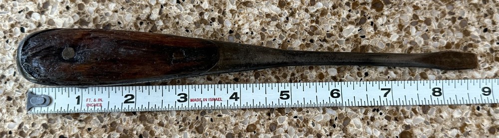Vintage Perfect Handle 8.75” Flathead Screwdriver