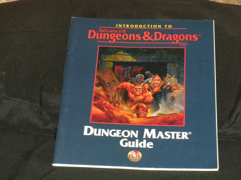 Advanced Dungeons & Dragons AD & D Introduction To Dungeon Masters Guide RPG