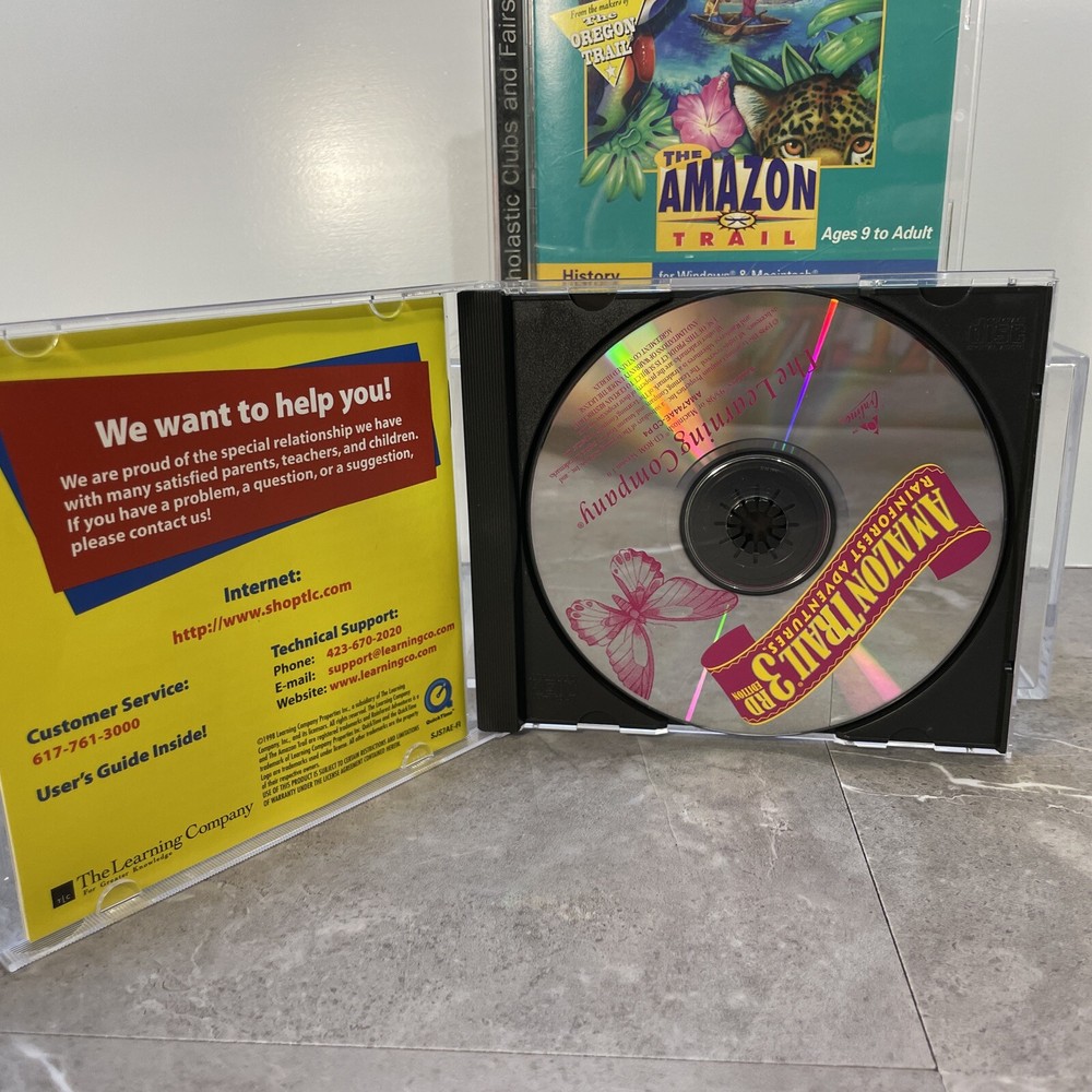 The Learning Company Amazon Trail & Amazon Trail 3rd Ed for PC, Unix, Mac, Linux