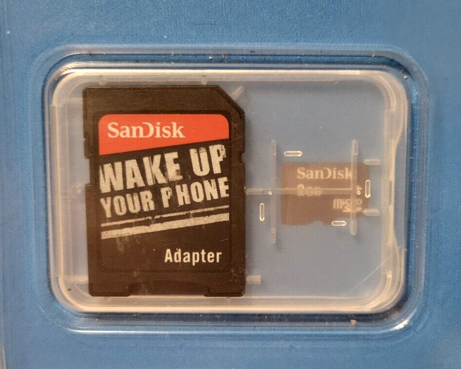 Universal SanDisk MicroSD Mobile Memory Kit USB 2GB Electronics Phone Camera