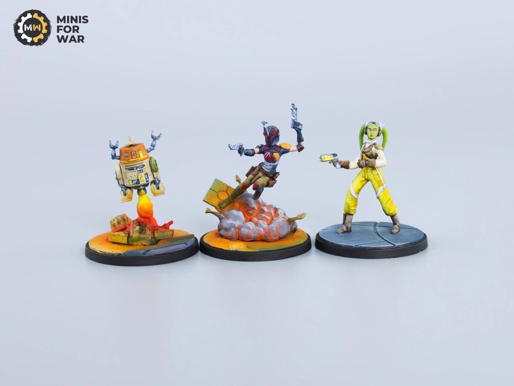 Star Wars Shatterpoint - Make The Impossible Possible Squad Pack [ PAINTED ]