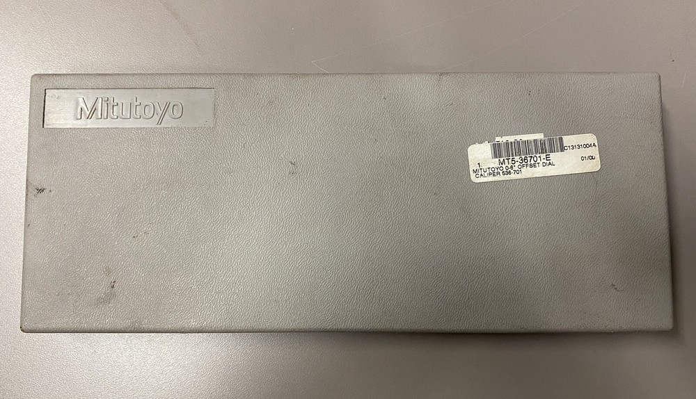 Mitutoyo 536-701 6'' Caliper with Box Pre-owned Ships Free