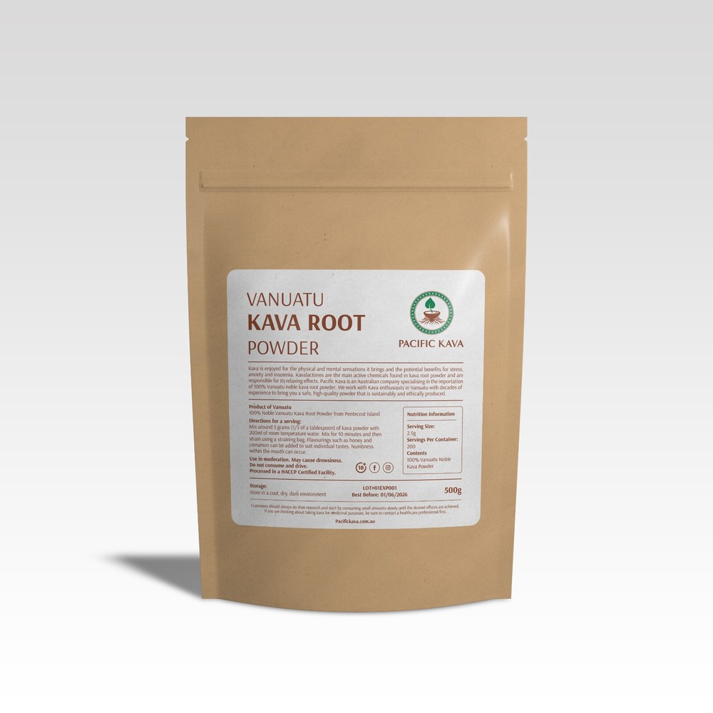 Potent Vanuatu BorogoruKava: 500 Grams *Free Strainer Bag
