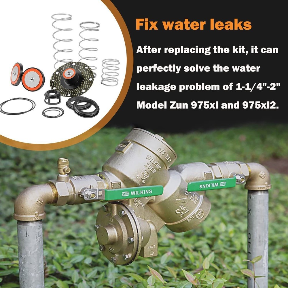 1-1/4"-2" Model For 975XL and 975XL2 Complete Repair Kit Replacement.