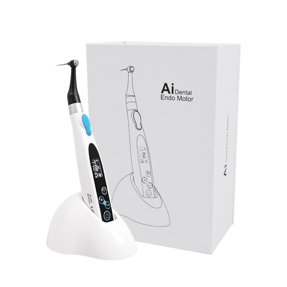 Wireless Dental Endomotor Programmable 9 Preset Programs 16:1 Decelerate Motor