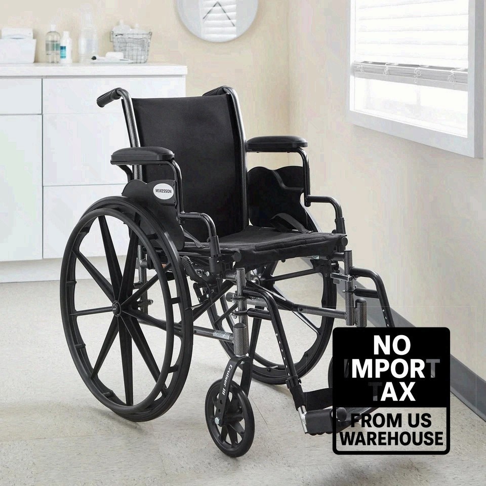 McKesson 146-K316DDA-SF 16" Lightweight Wheelchair