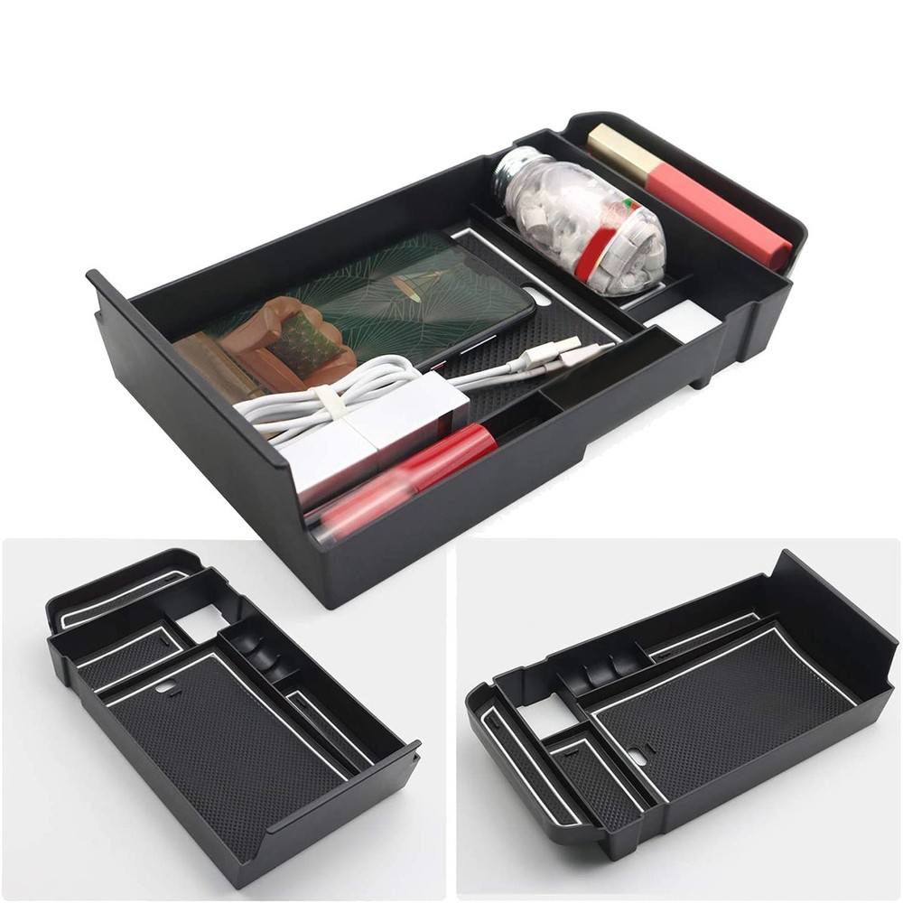 Car Central Console Armrest Storage Box Holder Interior Organizer Glove9300