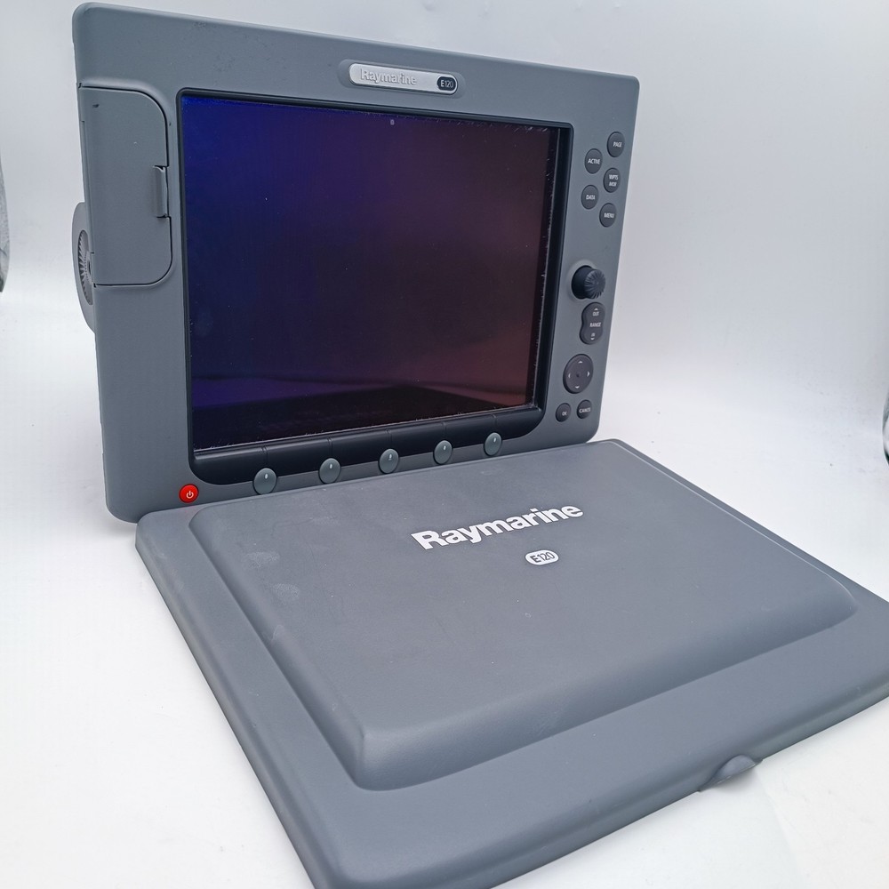 Raymarine E120 MFD Chartplotter Radar Screen Classic Display Marine Navigation