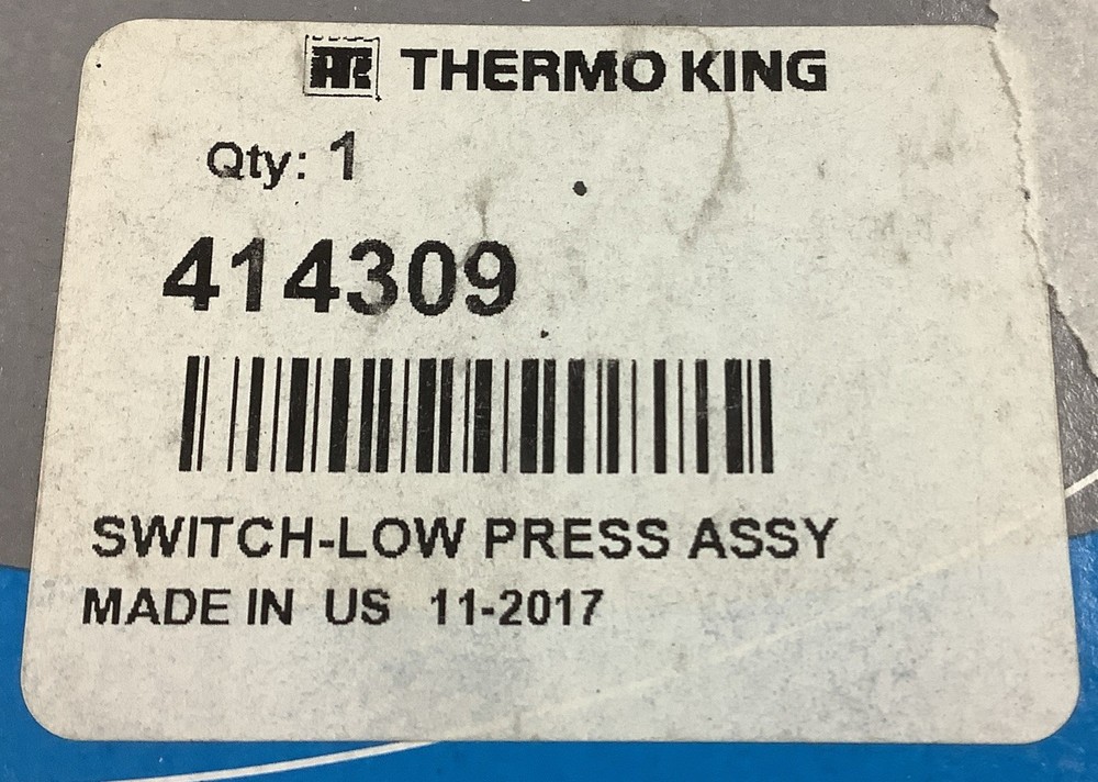 Genuine Thermo King Low-Pressure Switch 414309 (b653)
