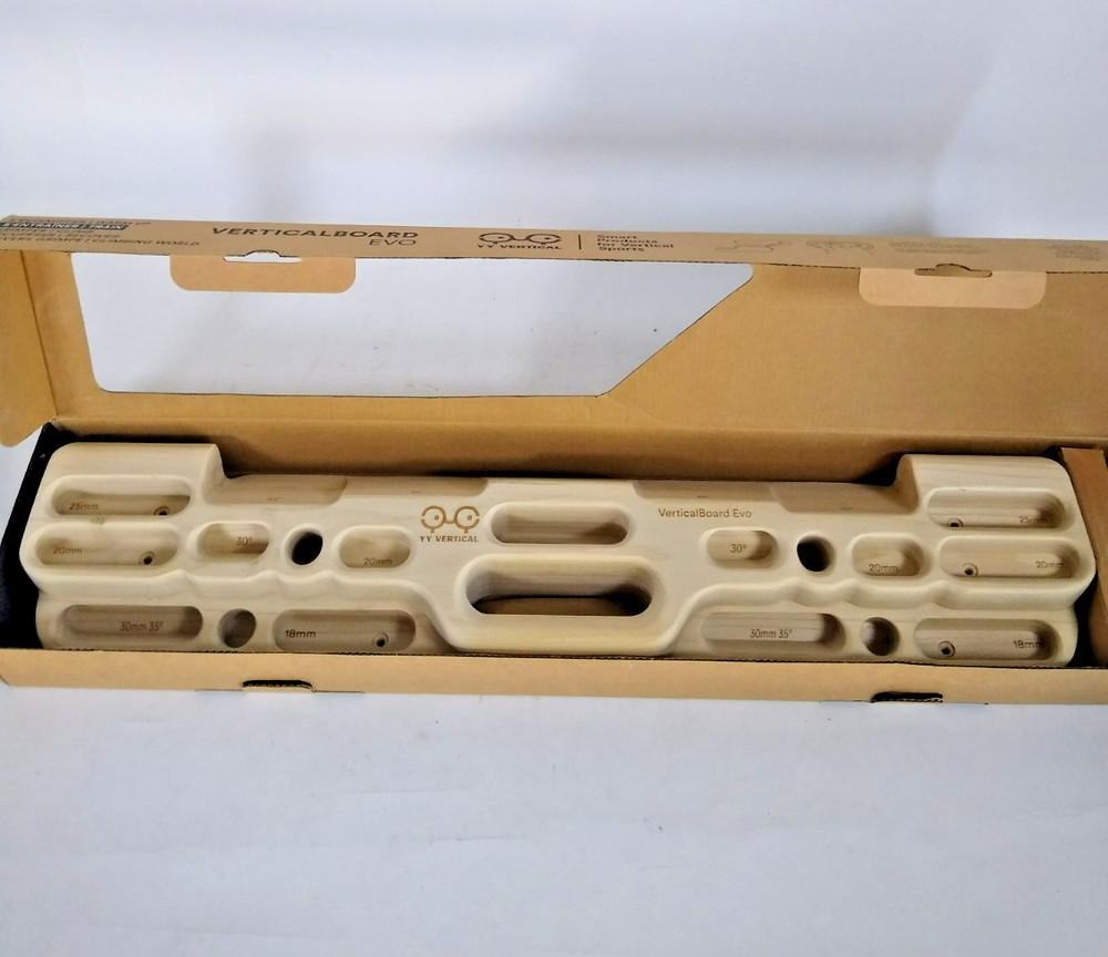 YY Verticalboard EVO, climbing fingerboard, hand/grip strength training, NEW