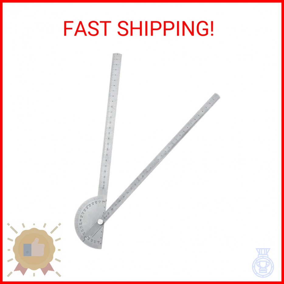 Angle Protractor Angle Finder Ruler Two Arm Stainless Steel Protractor Woodworki