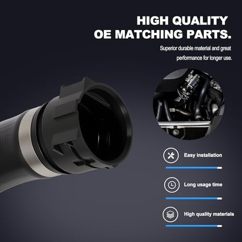Radiator Coolant Hose for 530i 540i 2017-2020 Upper Coolant Return Line