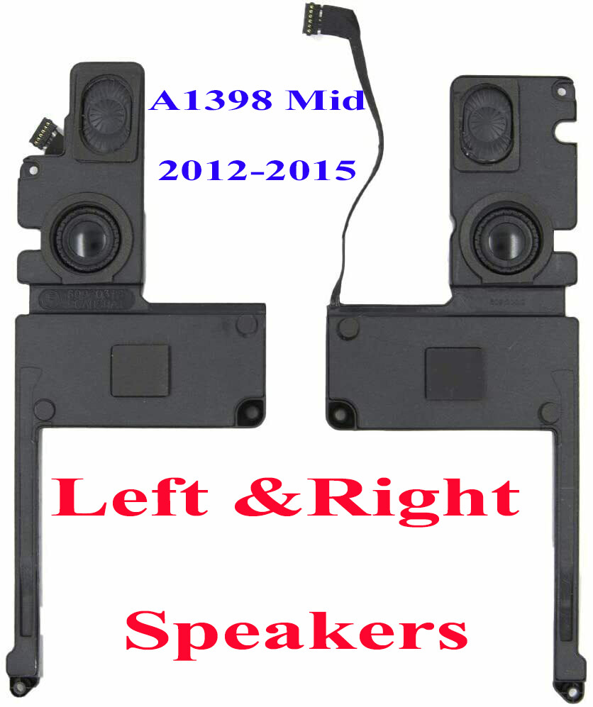 923-00534 Left And Right Speaker for Apple MacBook Pro 15" Mid 2012-2015 A1398