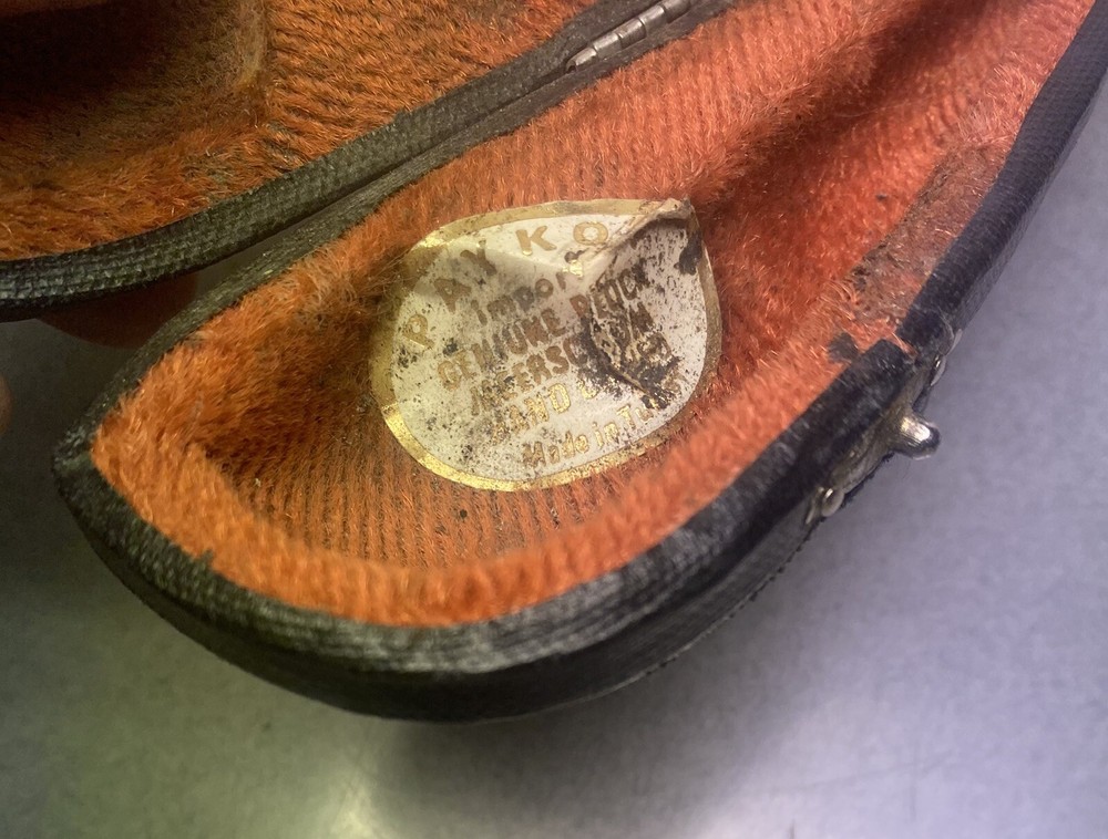 Vintage Meerschaum Pipe with Original Case Paykoc