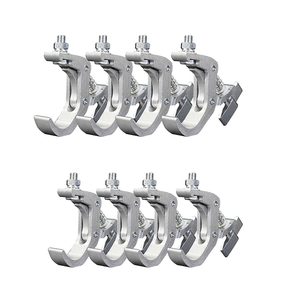 8Pack DJ Stage Lighting Clamp Truss Bracket Hook Clamp DJ Projector Bar Light