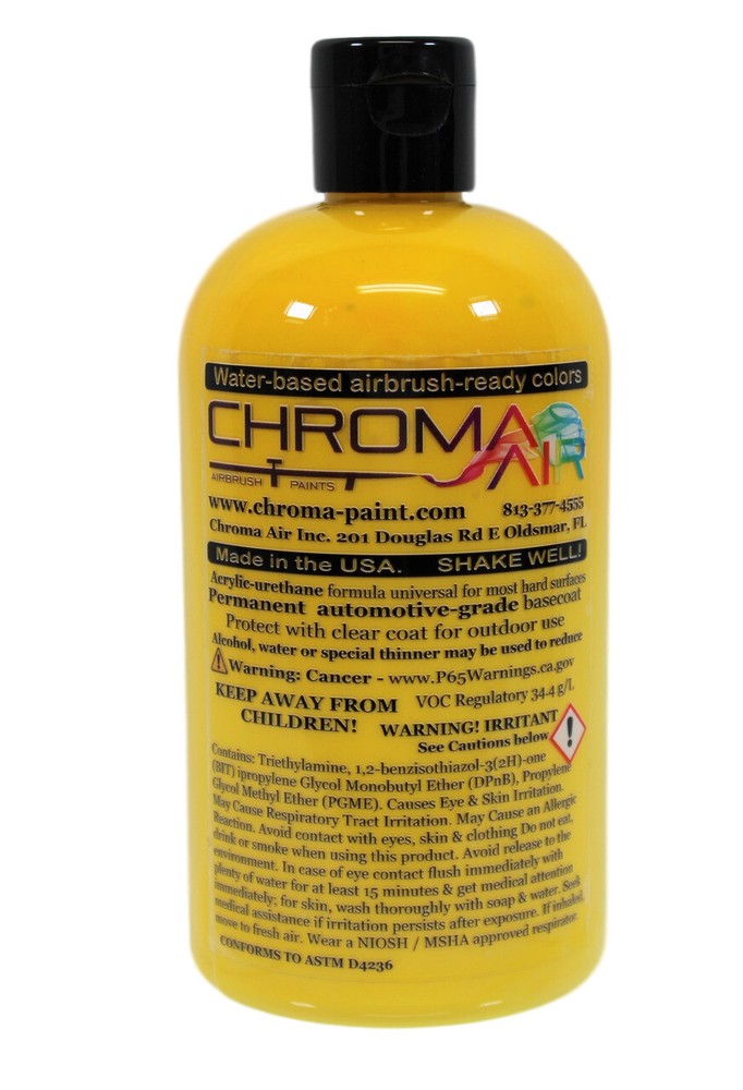 ChromaAir Paints: Warm Yellow