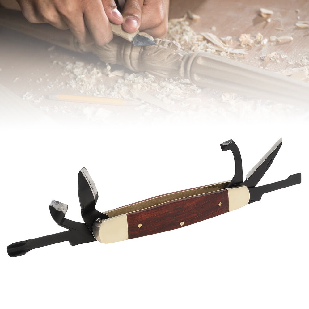 Multi-Tool for Wood Carving / Woodworking/ Engraving, Folding Whittling Cutter