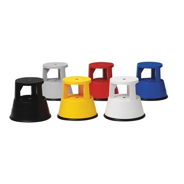 Xtend + Climb 961 Round Office Stool, 2 Steps, 300 Lb Load Capacity, 15 In