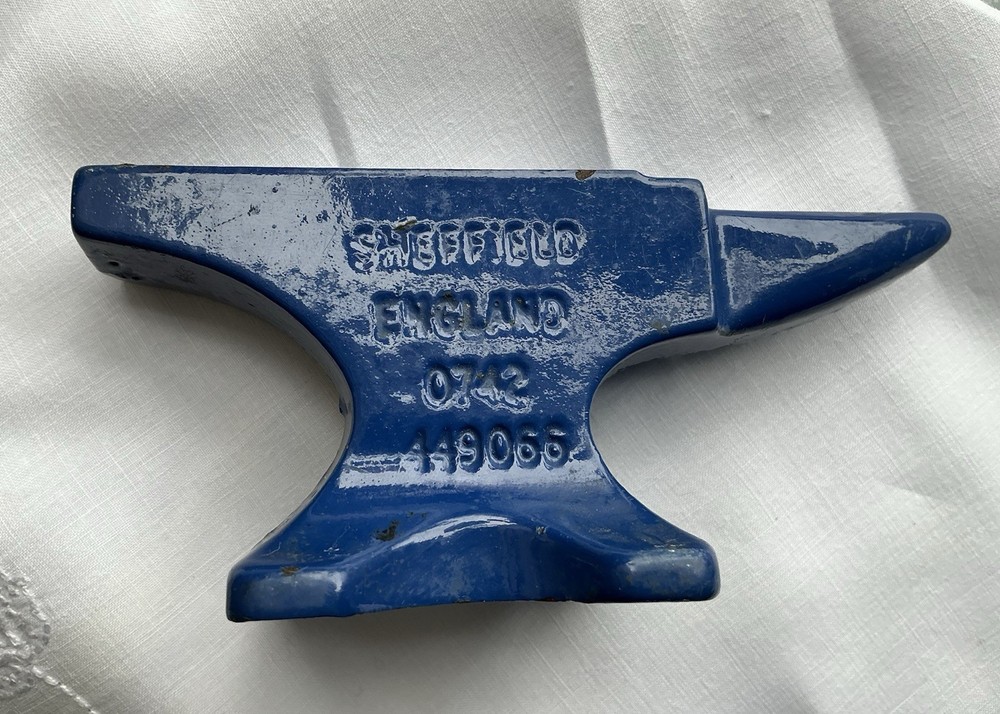 Benchmark Record Mini Jewellers Anvil Sheffield England