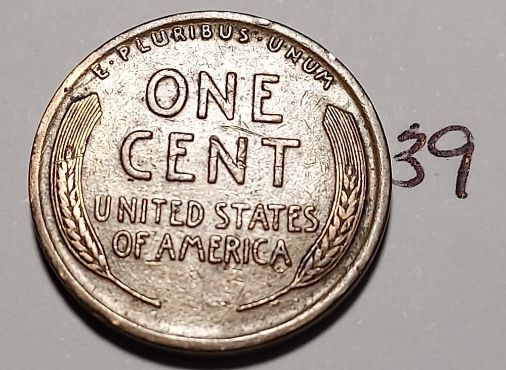 1919 Lincoln Wheat Cent #39