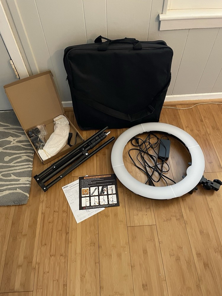 Ivisii IR 45 Floor Stand Ring Light