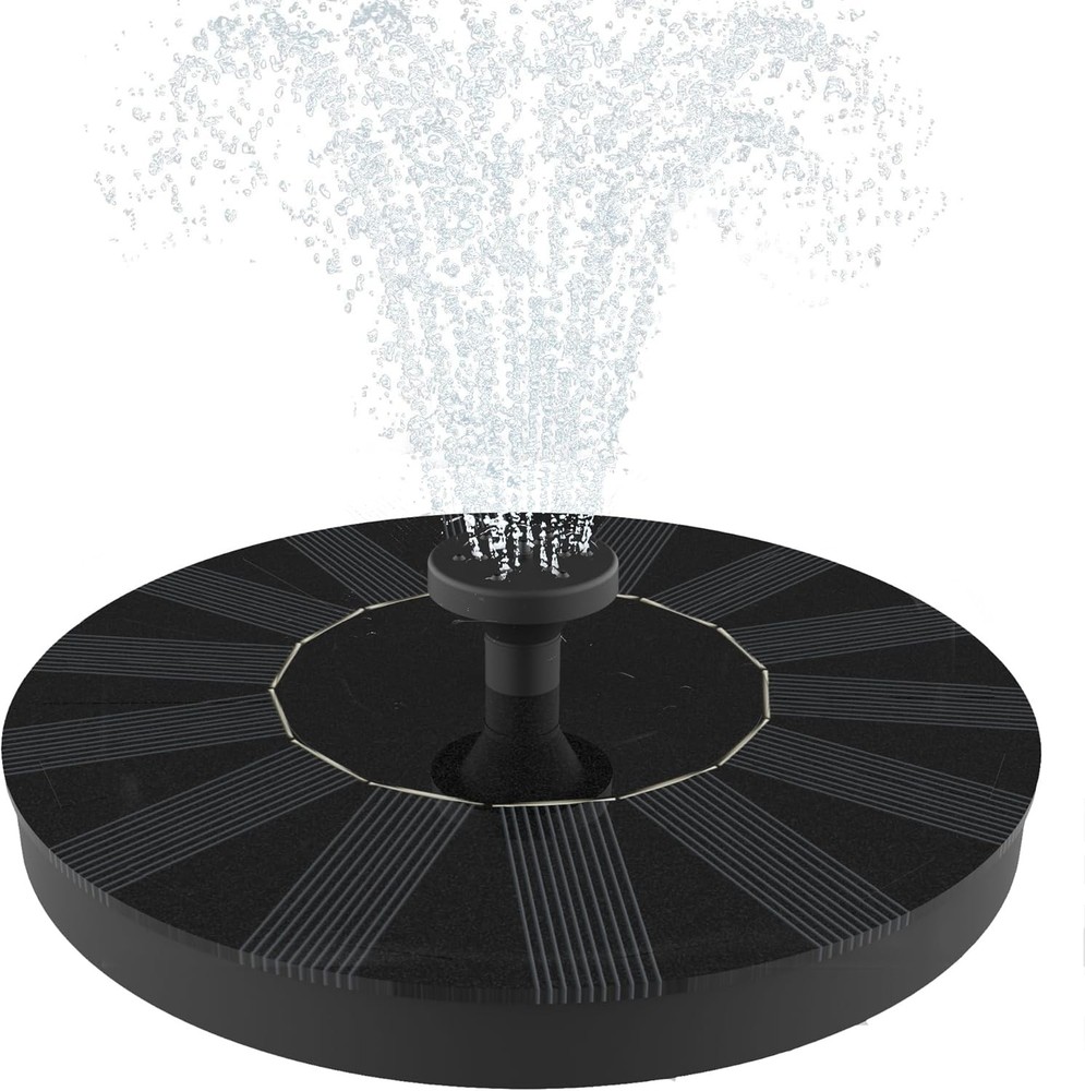 Solar Fountain, Solatec Solar Powered Bird Bath Fountain Pump 1.3W Solar Panel K