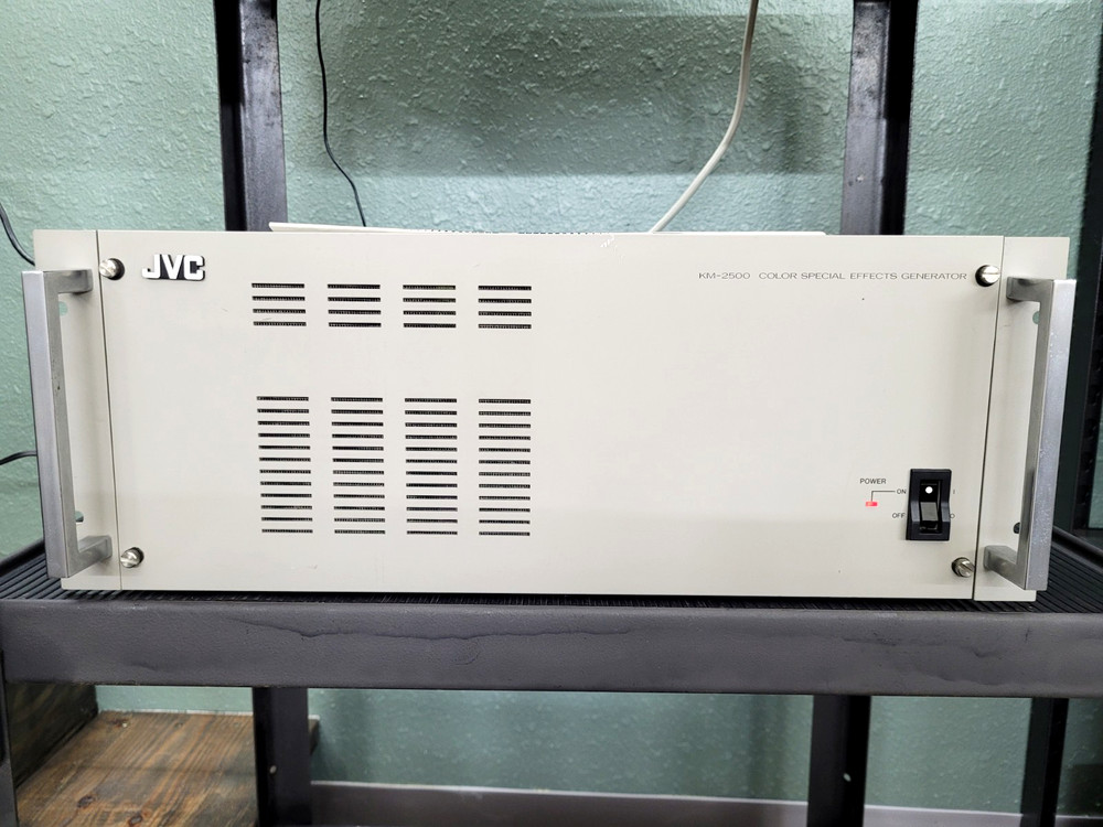 JVC KM-2500 Digital Special Effects Generator Controller W/ Main Unit Tested