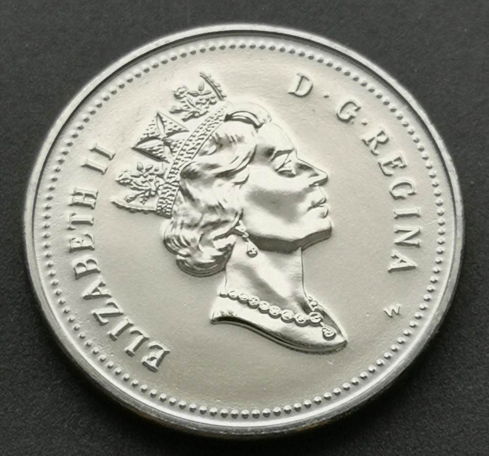 *** CANADA  5  CENTS  1998 W  ***  FROM   MINT  SETS  *** BETTER  DATE ***