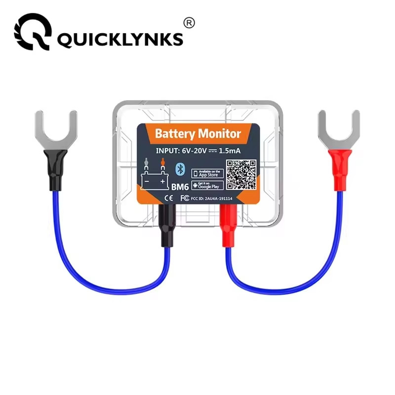 QUICKLYNKS BM6 Car Tester Battery Charging Analyzer For Android iOS APP BT 4.0