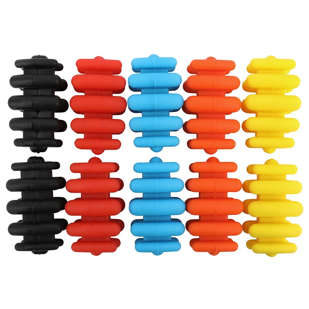 1Pair Archery Stabilizer Compound Bow Limb Rubber Shock Absorber Silencer Damper