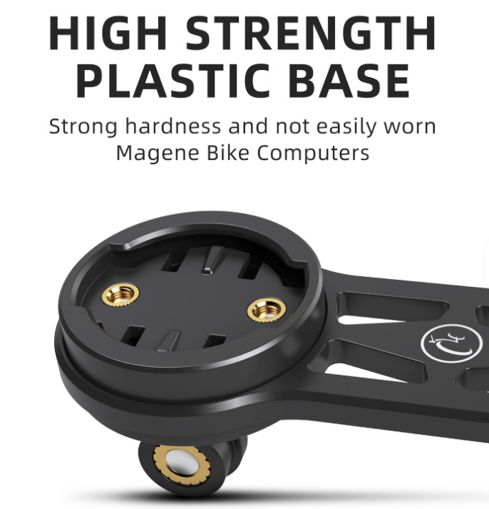 Bike Computer Mount Out-Front, Bicycle, Handlebar Mount Headlight Camera