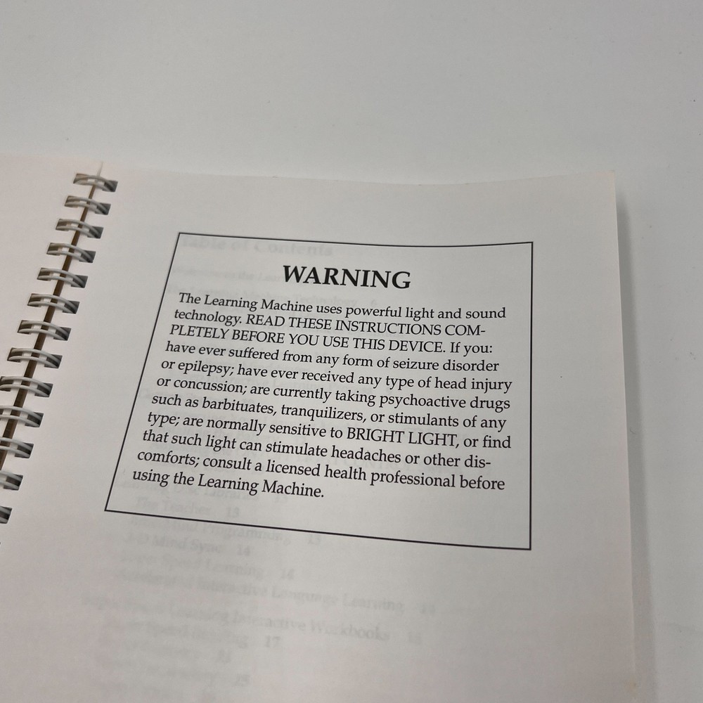 Vintage 1994 Zygon - The Learning Machine User's Guide SPEED LEARNING LANGUAGE