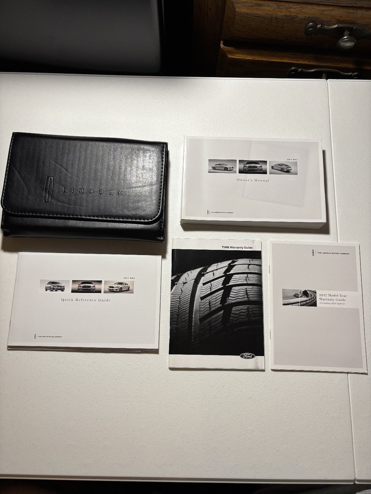2017 Lincoln MKZ Owner's Manual OEM Set